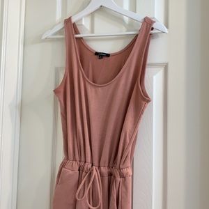 POCKETS Mauve M jumpsuit tank top